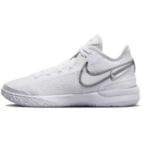 Nike Lebron NXXT Gen White Metallic Silver