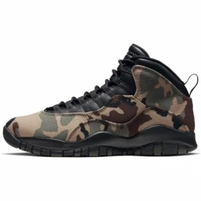 Air  Jordan 10 Woodland Camo