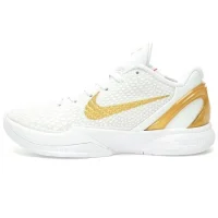 Nike Kobe 6 BHM White Metallic Gold