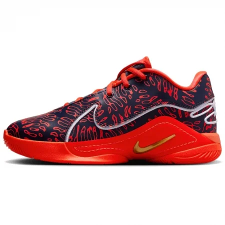 NIke Zoom LeBron 22 Nike Lebron 22 Bright Crimson Obsidian